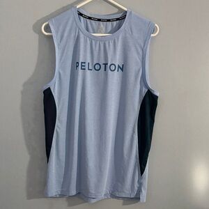 Peloton Men’s SZ M Light Blue Tank Top